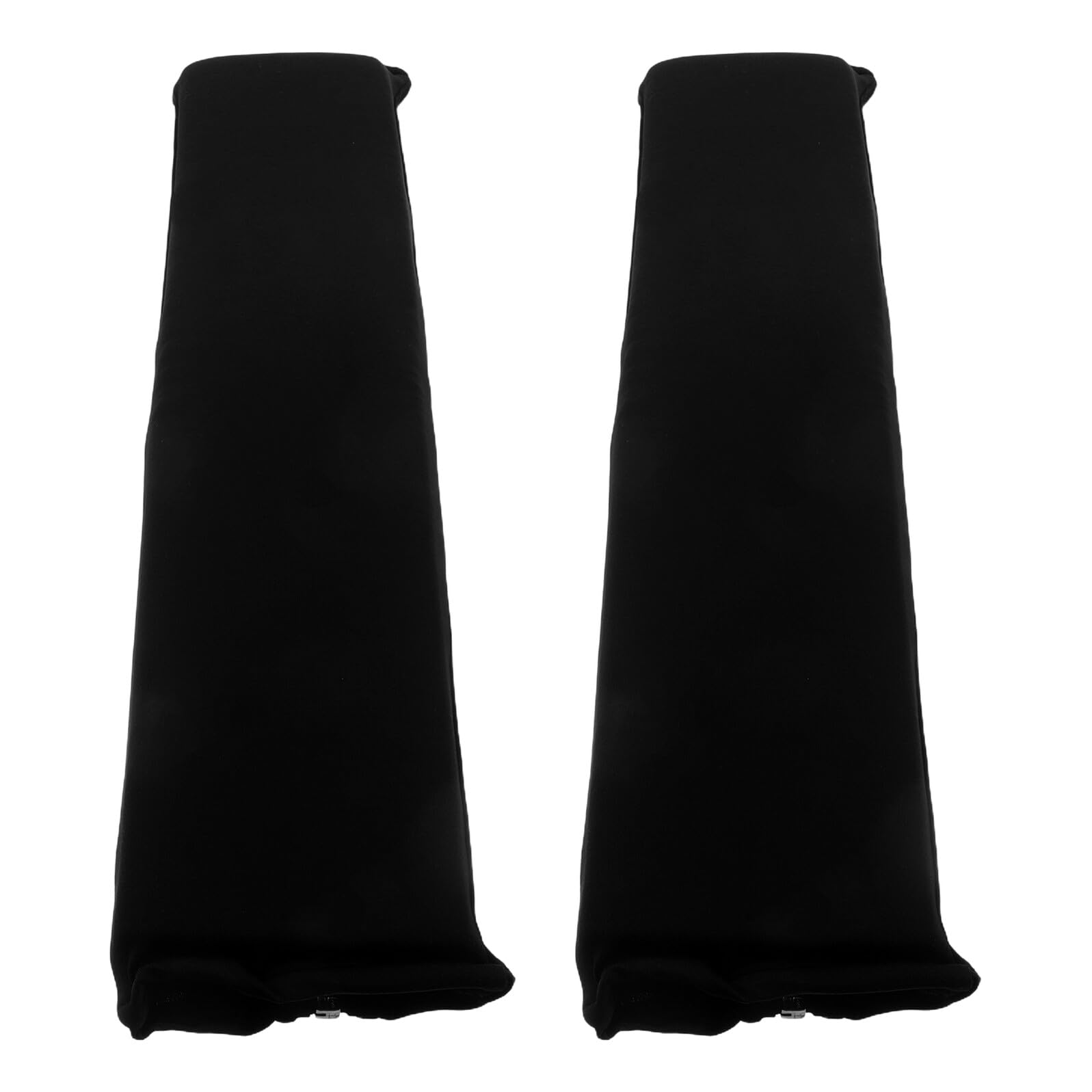 Housses d'accoudoirs pour fauteuil de bureau ergonomique et protège-accoudoir noir