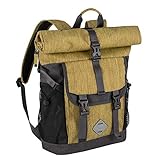 camel active, Satipo, Herren, Rucksack, L, Gelb, 38x16x42 cm