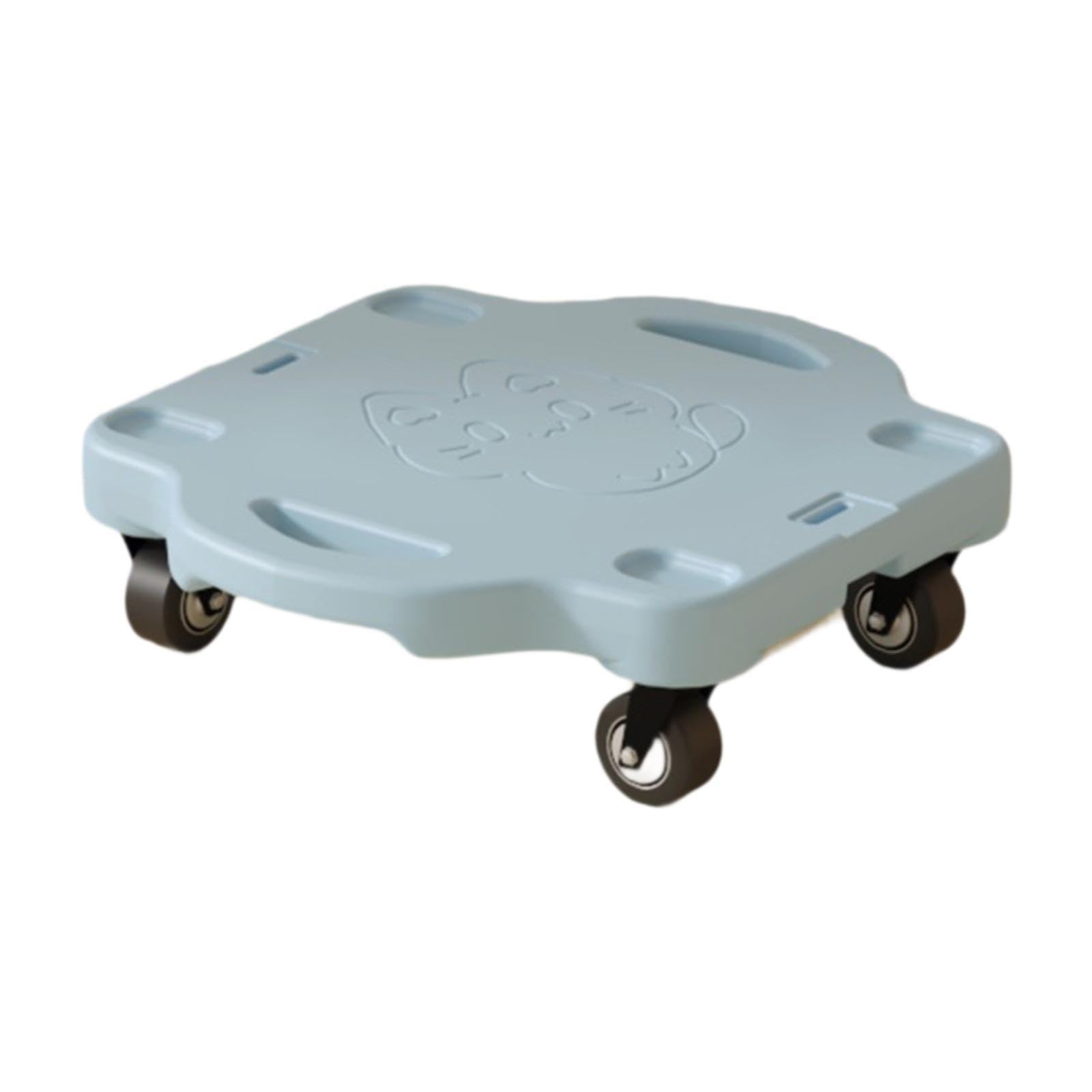 Scooter Board for Kids Teaching Aid Floor Scooter for Indoor Home Activities L Blue | Kick Scooters | Scooters | Outdoor Sports-image-3