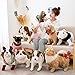 Imagen de Asudaro Peluche de perro de peluche de pie, 30
