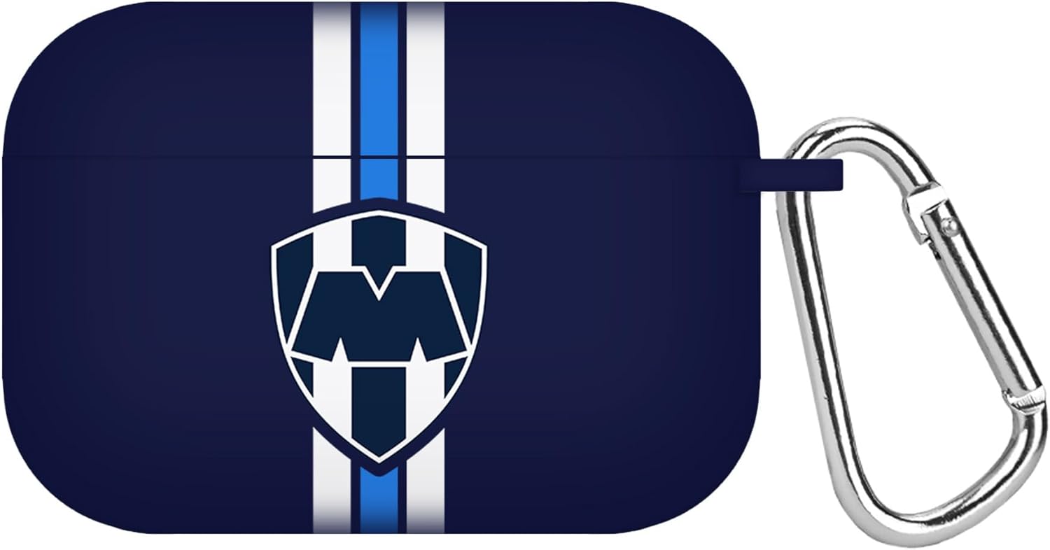 Affinity Bands C.F. Monterrey HDX Case Cover Compatible with Apple AirPods Gen 3 (Paint Rayados)