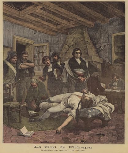 La Mort de Pichegru impression grand format toile mate haute définition Moreau de Tours