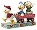 Jim Shore Disney Here Comes Trouble Huey Dewey Louie on Wagon Figurine 4054283