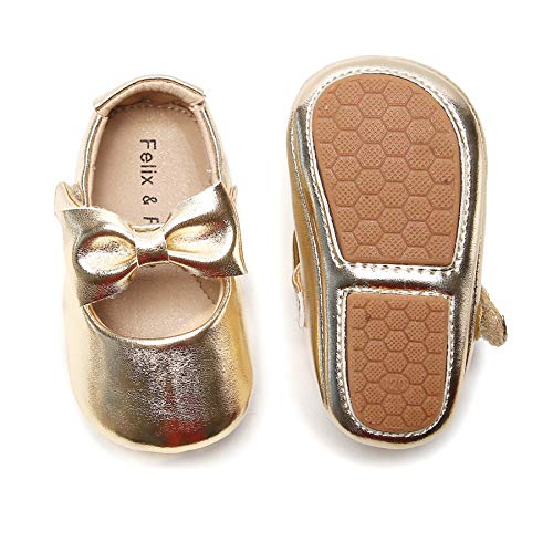 Gold Infant Shoes Tot Shoes
