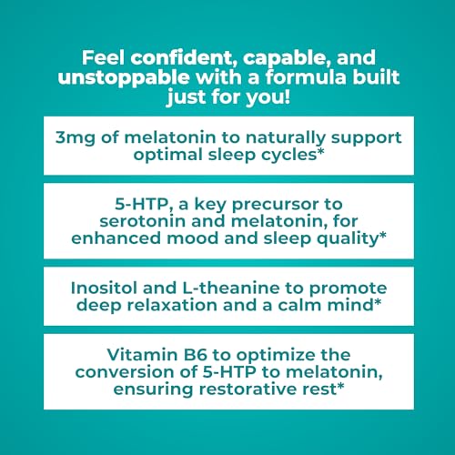 Reignite Wellness by JJ Virgin | Sleep Candy | Chewable 5-HTP Supplement with Inositol, Vitamin B6, Melatonin & L-Theanine for Adults | Lemon Flavor | 60 Tablets - Image 6