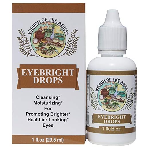 Eyebright Drops Cleansing, Soothing, Moisturizing and Refreshing Natural Formula! 1 fl oz.