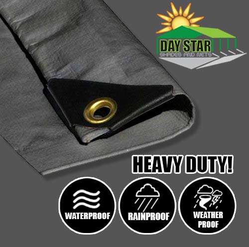 20'X38' Heavy Duty Silver Tarp
