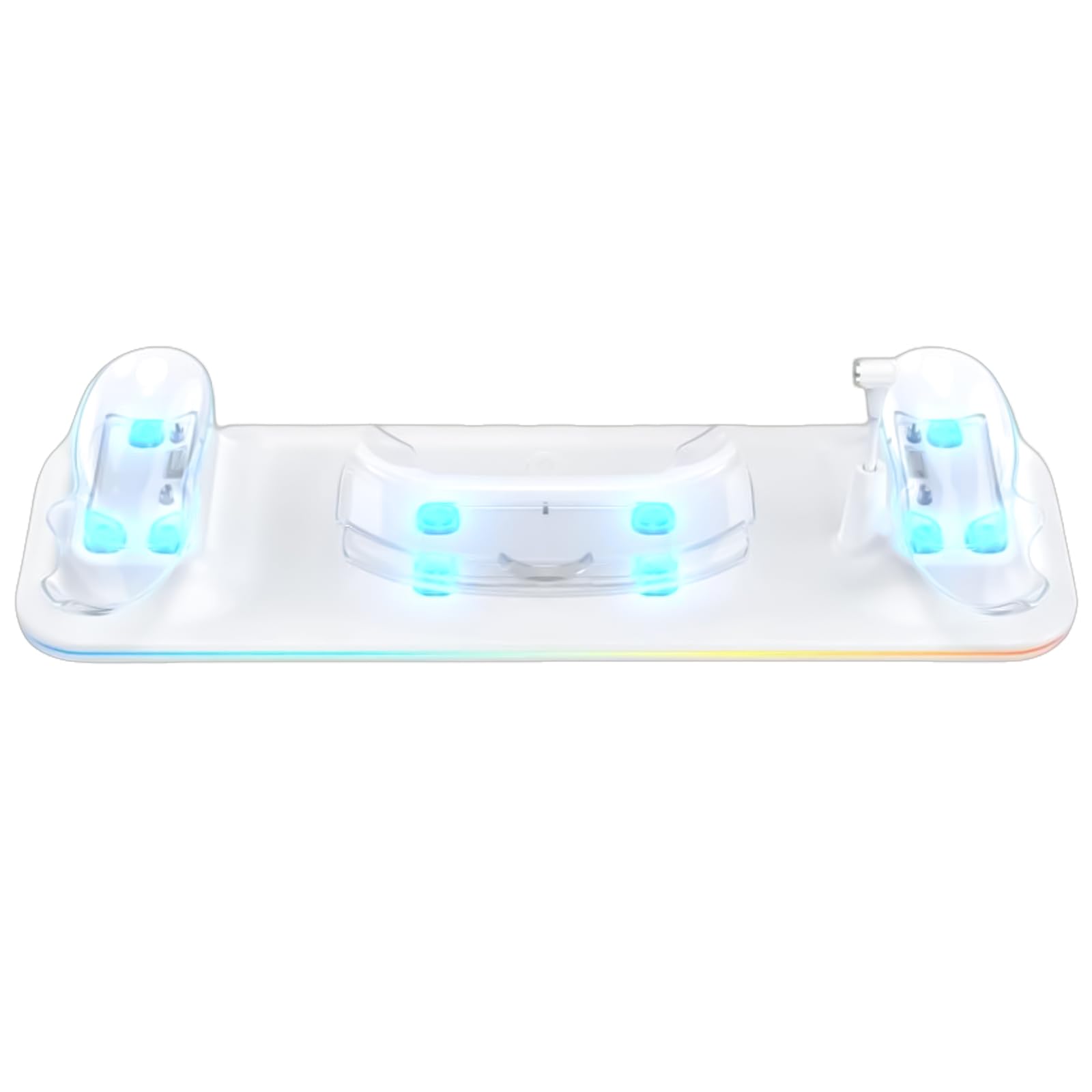 Base Ricarica per 3 Cuffie Ricarica A LED Basare per Rack Archiviazione Virtual Glasses Controller Adattatore Hand Affitto Stand