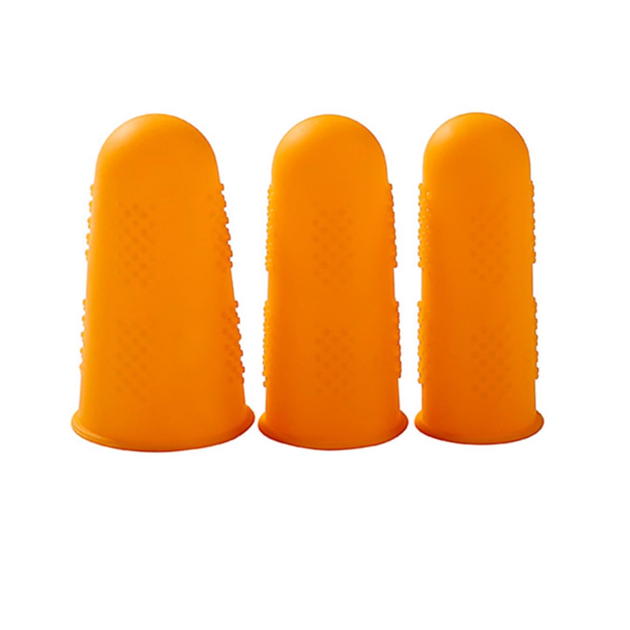 CHILDWEET 15 Pack of Silicone Finger Protectors Anti-Slip Anti-Scratch for Cooking for Family