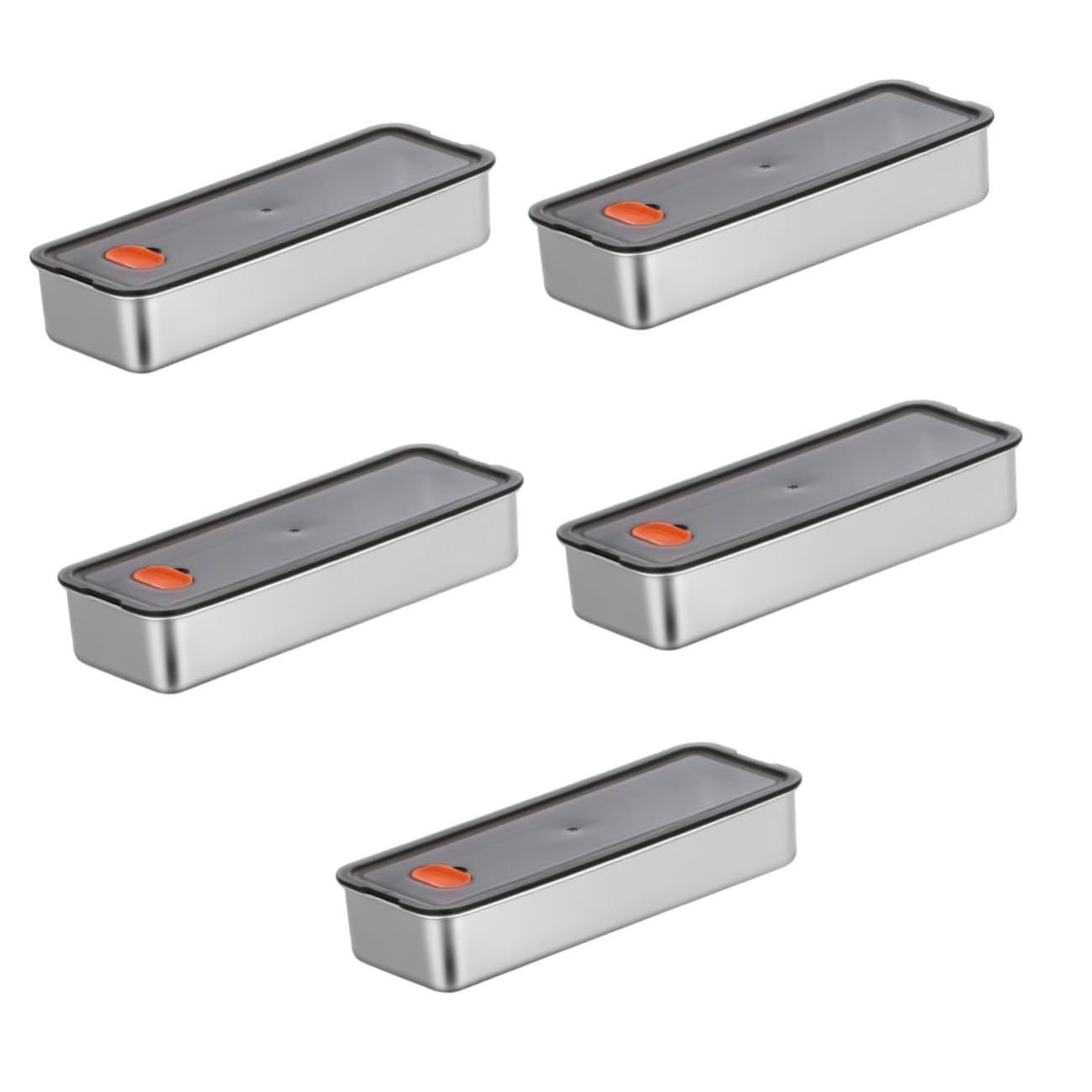Ciieeo 5 Tapas Herméticas Para Guardar Tocino En El Refrigerador Ideales Para Frutas Y Verduras.