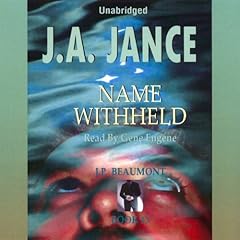 Name Withheld Audiolibro Por J. A. Jance arte de portada
