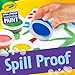 Crayola Spill Proof Paint Set (5ct), Washable Paint for Kids, Craft Supplies for Classrooms, School Supplies