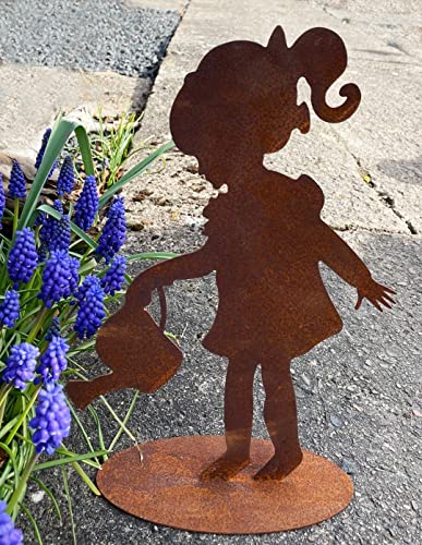 Rustikale Igel-Gartenpfähle - 4-teiliges Set Für Herbstdeko Im Garten