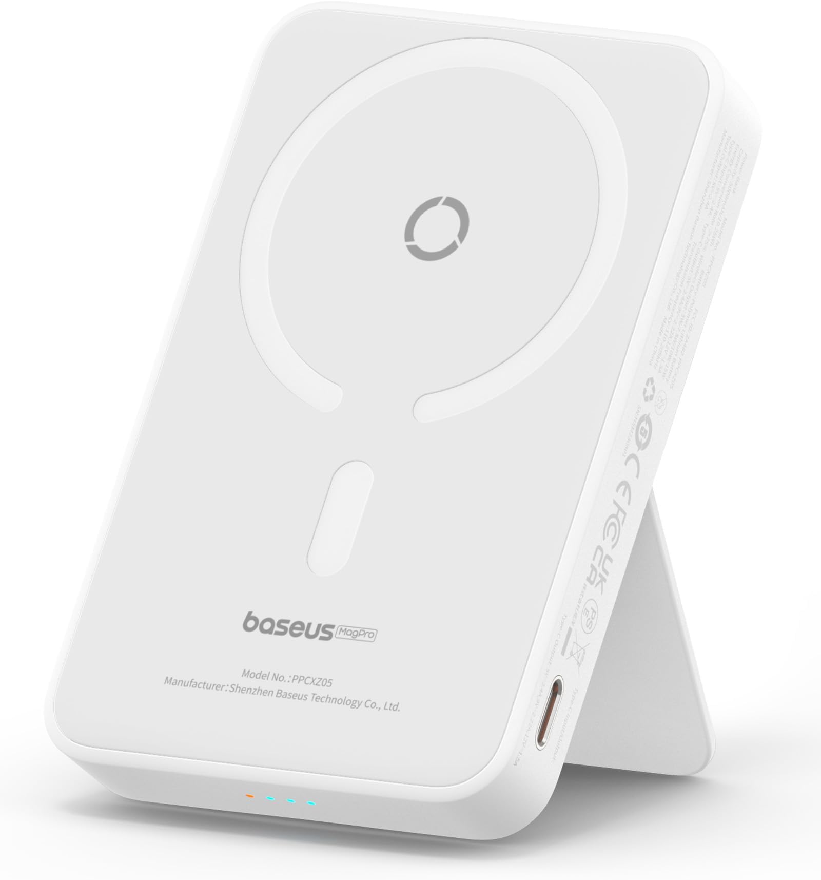 INIU Magnetic Power Bank, 45 W 10000 MAh Mini Power Bank, Qi2 Certified Ultra Fast, With Lanyard USB C Cable & Stand, MagSafe Compatible Power Bank Only For IPhone 16 15 14 13 12 Series