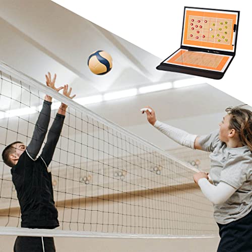 DYNWAVE Kit de Prancheta de Treinamento de Voleibol dobrável Estratégia Equipamentos Esportivos Ímãs