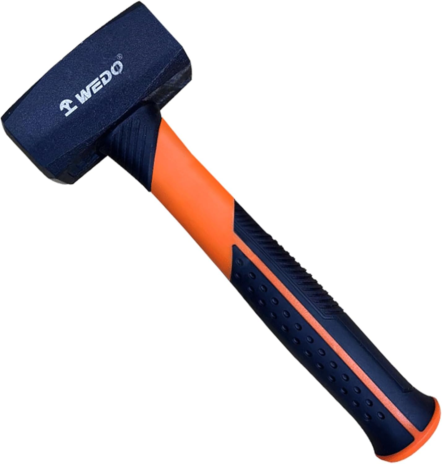 WEDO Sledge Hammer - 1250g,High Carbon Steel,Anti-Slip Handle,Drilling Hammer for Construction,Gardening,Yard Work