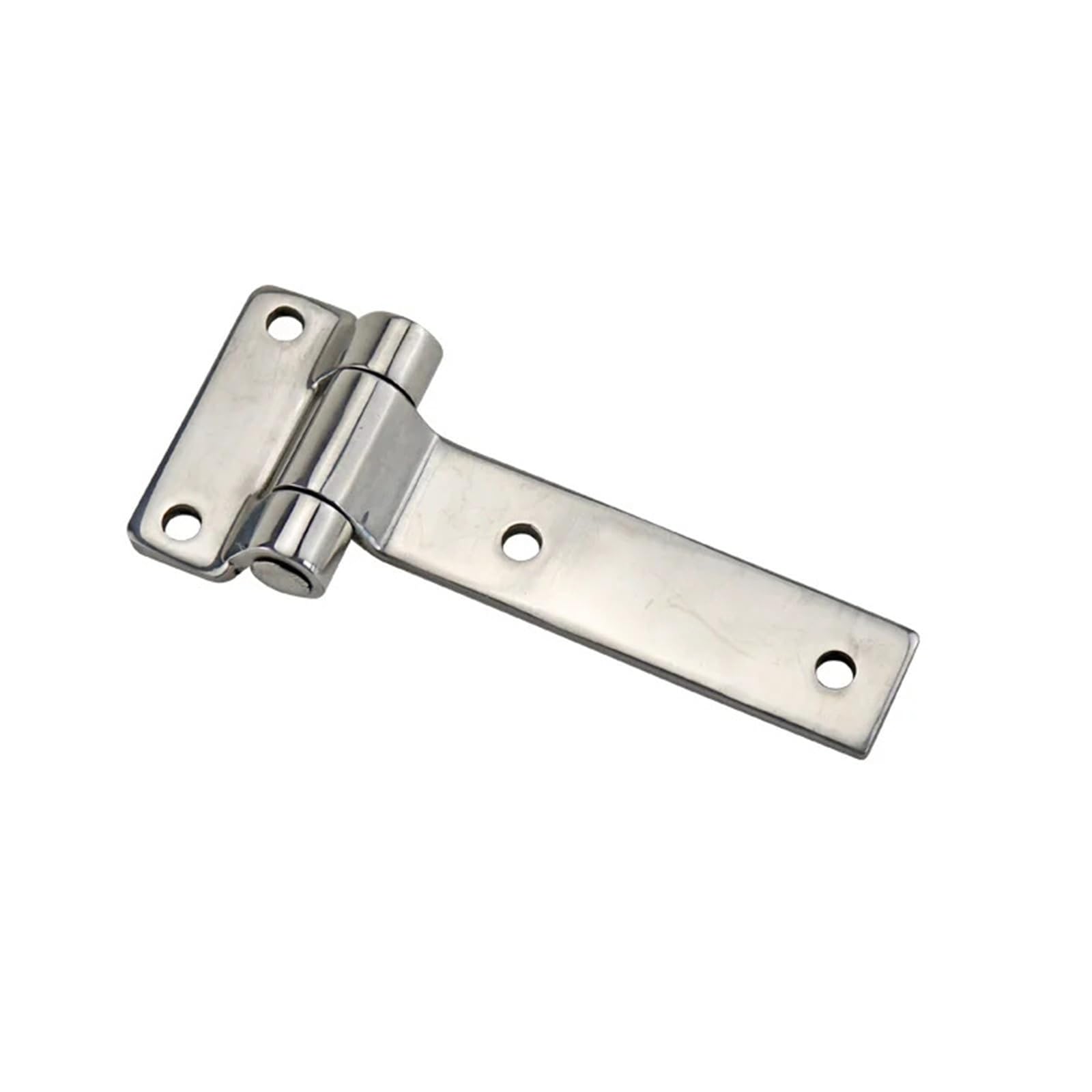 Rmwkrmogrf Small Long Irregular Folding Stainless Steel Hinge Equipment Thickening Flat Hardware Accessories 1Pcs(Small)