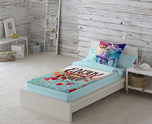 La Casita de Daniela Saco Nórdico sin Relleno Enjoy Every Moment (90 x 190/200 cm), Cama 90 (90 190/200cm)