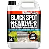 Ultima-Plus XP Black Spot Remover - Deeply Cleans to Remover Black Spots, Dirt and Grime - Perfect for Patios, Paving Driveways and more (5 Litres)