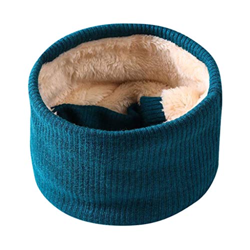 BaZhaHei Niños Invierno Cálido Bufanda Niños Niñas niños Bebé Punto Cuello Cuello Bufandas Kids Baby Knitted Collar Neck Scarves Bufanda cálida Bufanda de Lana de Punto de Terciopelo para niños más