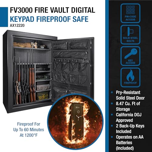 BARSKA Digital Keypad Fireproof Security Long Gun Safe Vault Reviews
