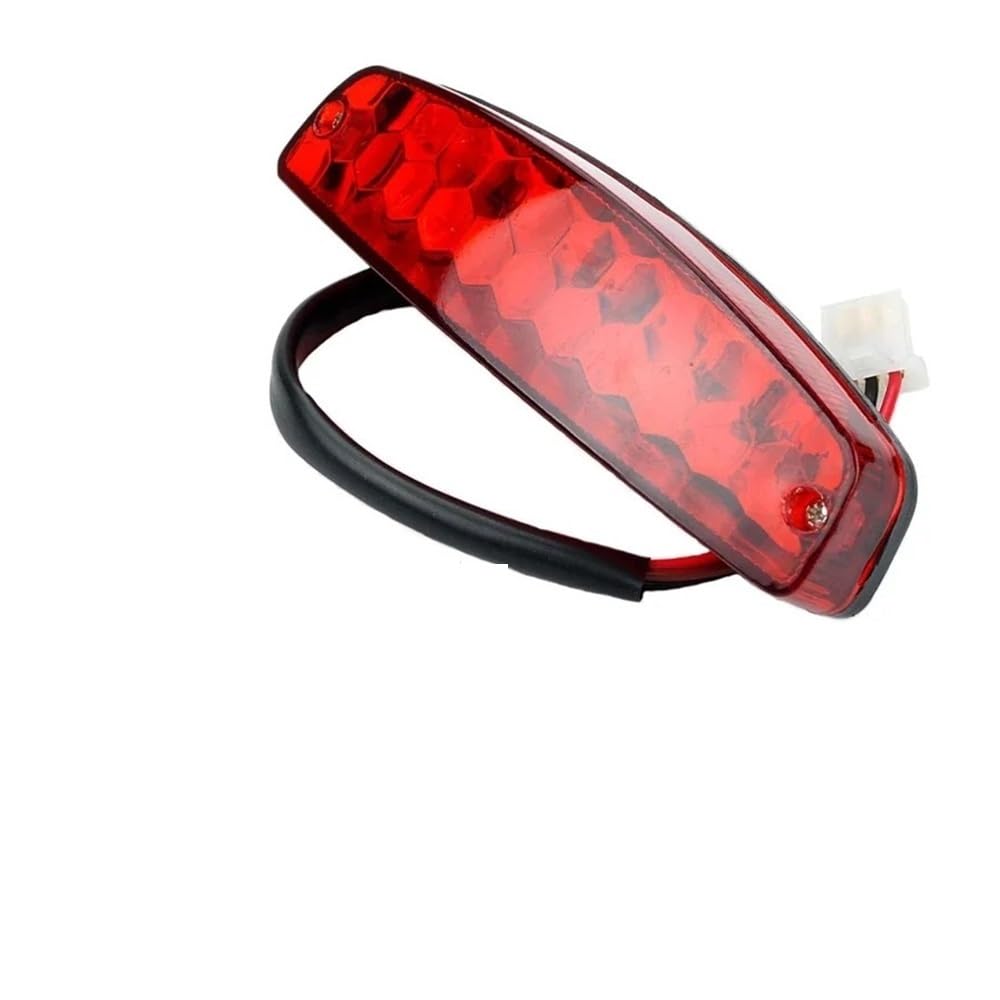 Luce di Stop A LED A 3 Fili da 12 V, Posteriore per Targa, ATV, Fuoristrada, Moto, Universale Luci Freno