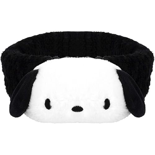 Miniatura 1 de Diadema Kawaii Spa para lavar la cara, maquillaje, fiesta suave, elástica, cómoda negro 1 unidad (paquete de 1) para mujer