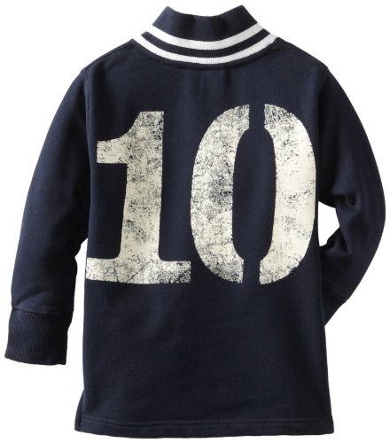Wes and Willy Little Boys' No.10 Half Zip Lacrosse Top2