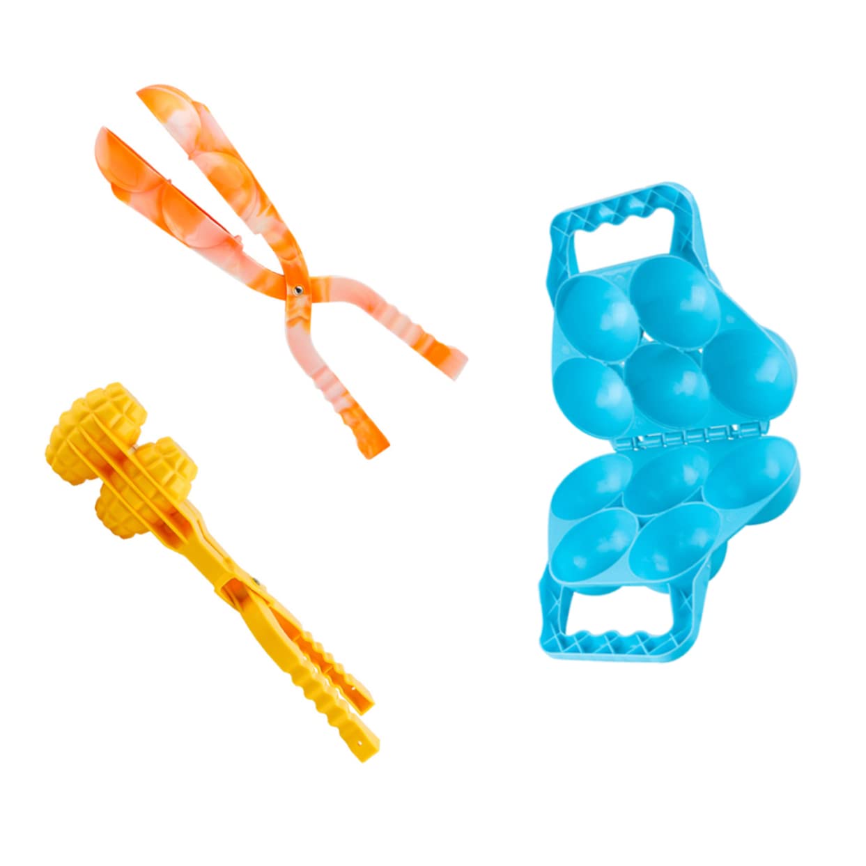 Toyvian 3Pcs Fighting Tool Plastic Clips for Fun Outdoor Random Color for Family Fights and Interactive Play Random Color