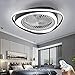 Produktbild Deckenventilator Mit 38W Beleuchtung 3-Gang LED-Licht Einstellbare Windgeschwindigkeit Dimmbar Mit Fernbedienung Moderne Deckenleuchte Für Schlafzimmer Wohnzimmer Esszimmer Deckenlampe Ultra Leise