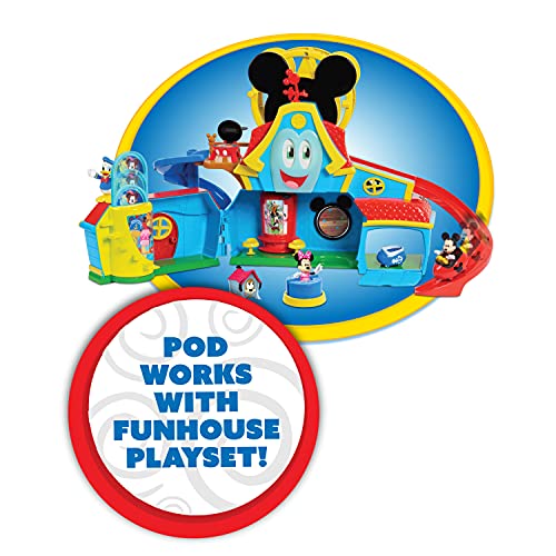 Disney Junior Mickey Mouse Funhouse Transforming Vehicle, Minnie Mouse, Pink Toy Car, Preschool, By Just Play #TOP3