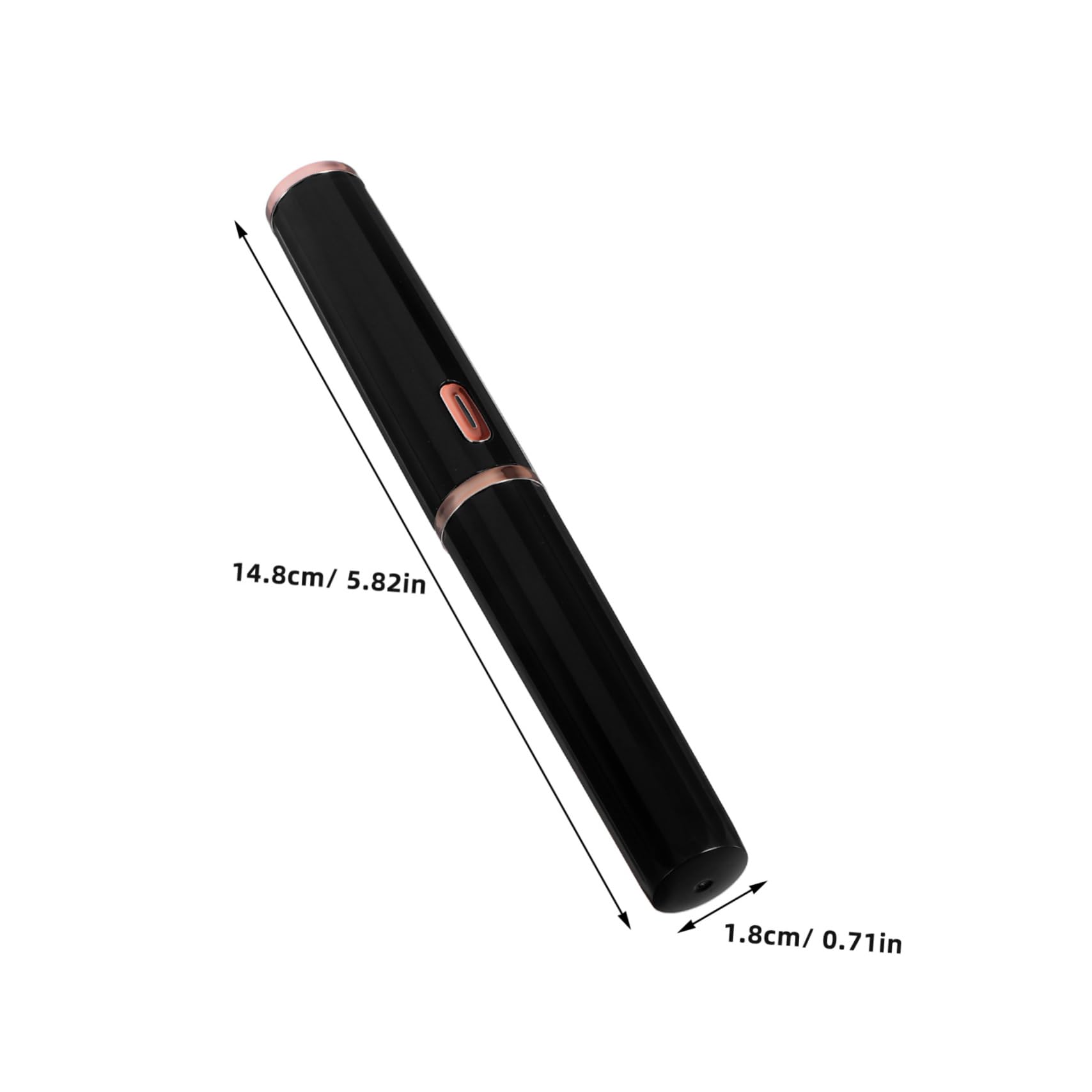 Gatuida Precision Eyelash Curler Electric Lash Heater Heat Curler Wand for Safe Cheek- Use