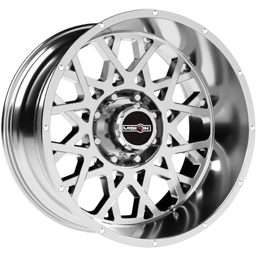 Vision 412 Rocker Chrome Wheel