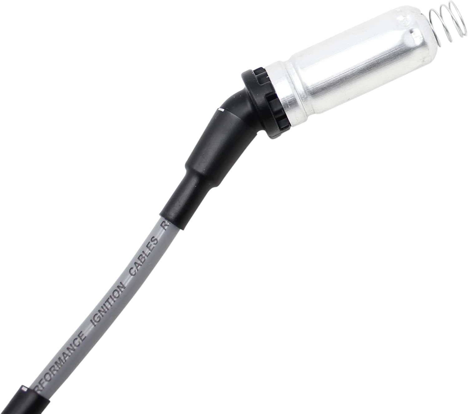 DRAGON FIRE PERFORMANCE Street Series Grey Direct Fit 10.5" 8.5mm Low Ohm Spark Plug Wire Set Compatible With 1999-2019 Buick Chevrolet GMC Cadillac Pontiac Hummer GM LS V8 Oem Fit PWJ256-GY