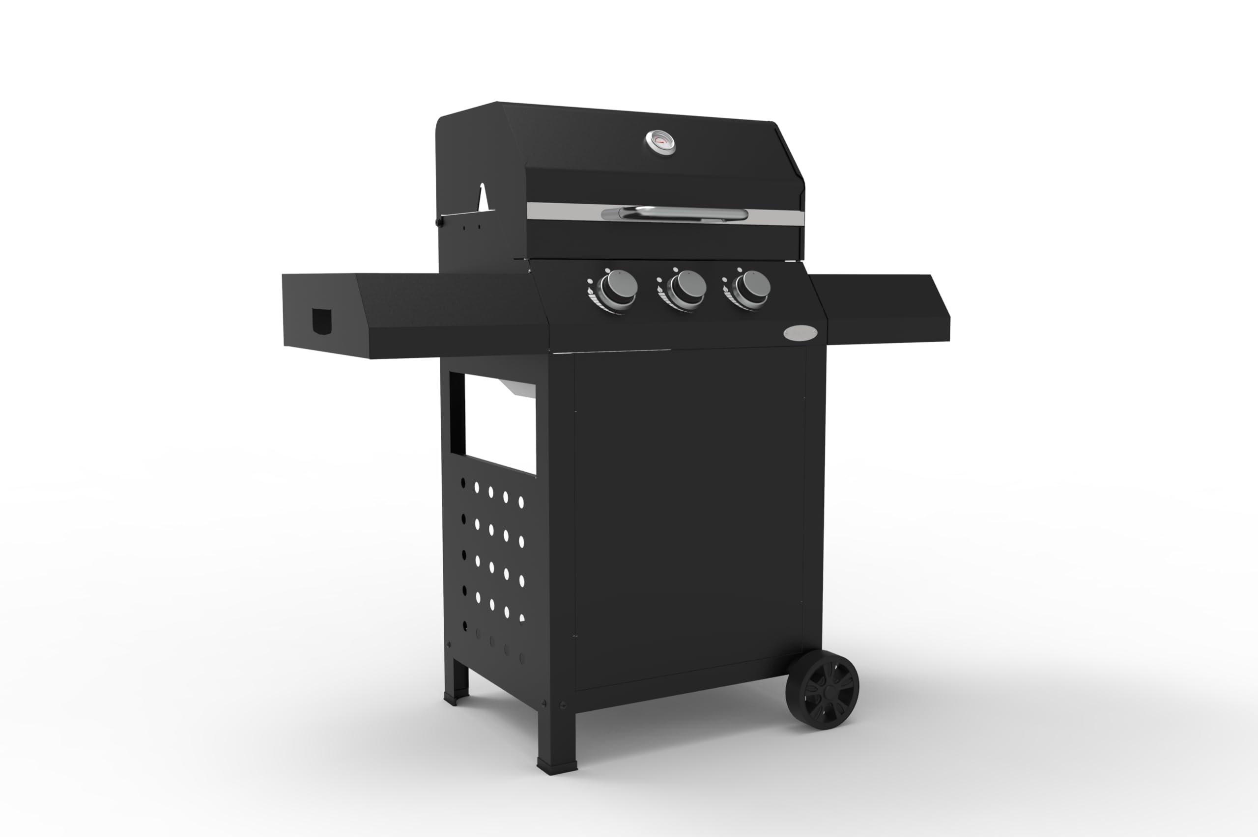 Barbacoa de gas CAZORLA BLACK - 3 quemadores - IMOR