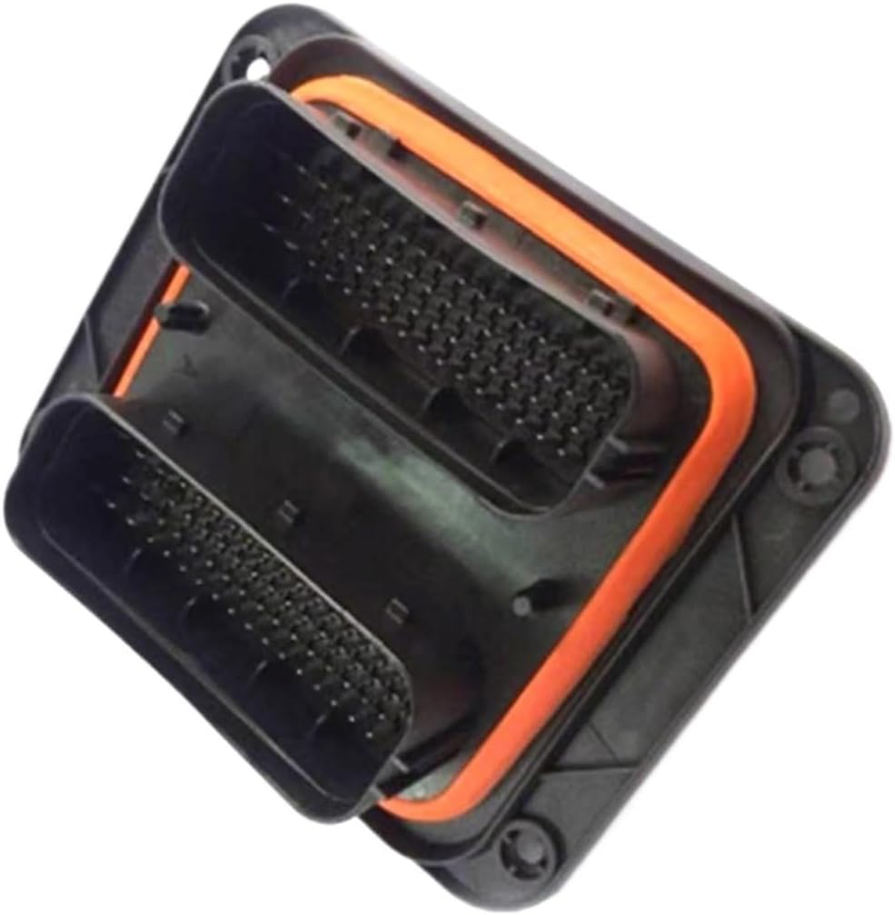 1 / Car 62 Pin ECU DCU Urine Pump Cable Connector Housing Car Computer Board Plugs 1-1418883-1 1-1718324-1(Orange)