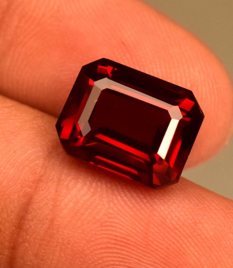 Grenat naturel émeraude pierre précieuse bricolage bague pendentif