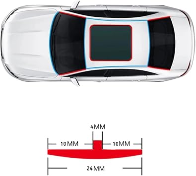 Contacall Universal Auto Edge Wicks front rear Glass And Sunroof Wick 5 Meters