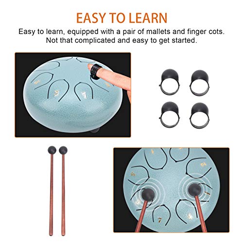 Tongue Drum, Ethereal Tongue Drum, mit Reisetasche für konfuzianische Riten Zen Tea Health