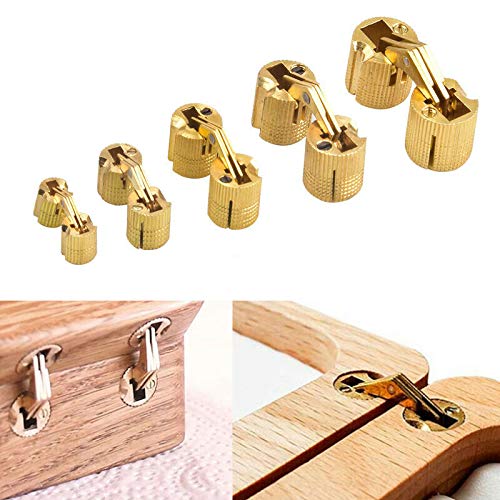 Buy BETOOL Hinge, 12mm Brass Invisible Hinge Pure Copper Hidden