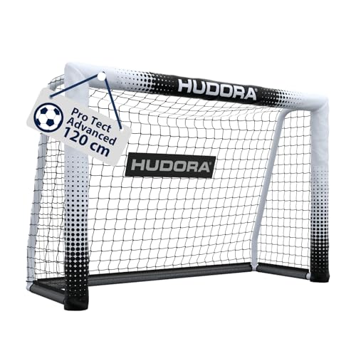 HUDORA Fußballtor Pro Tect Advanced – Outdoor Fußballtor mit Netz und wetterfester Ummantelung für Kinder/Erwachsene – Einfacher Aufbau im Garten – Hochwertige Torwand mit Reiß- und Klettverschlüssen HUDORA Fußballtor Pro Tect Advanced – Outdoor Fußballtor mit Netz und wetterfester Ummantelung für Kinder/Erwachsene – Einfacher Aufbau im Garten – Hochwertige Torwand mit Reiß- und Klettverschlüssen
