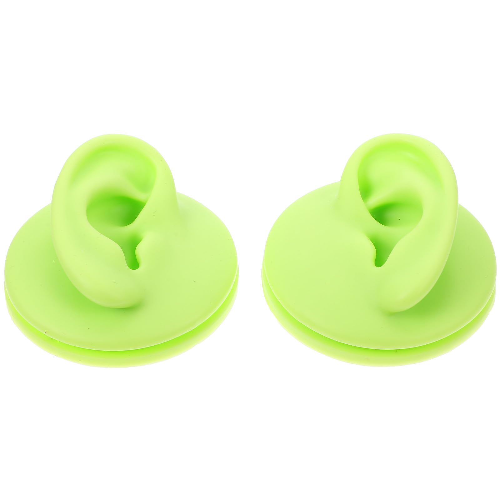 Modelo de oreja de silicona para aprender piercing y montar vitrinas de joyería
