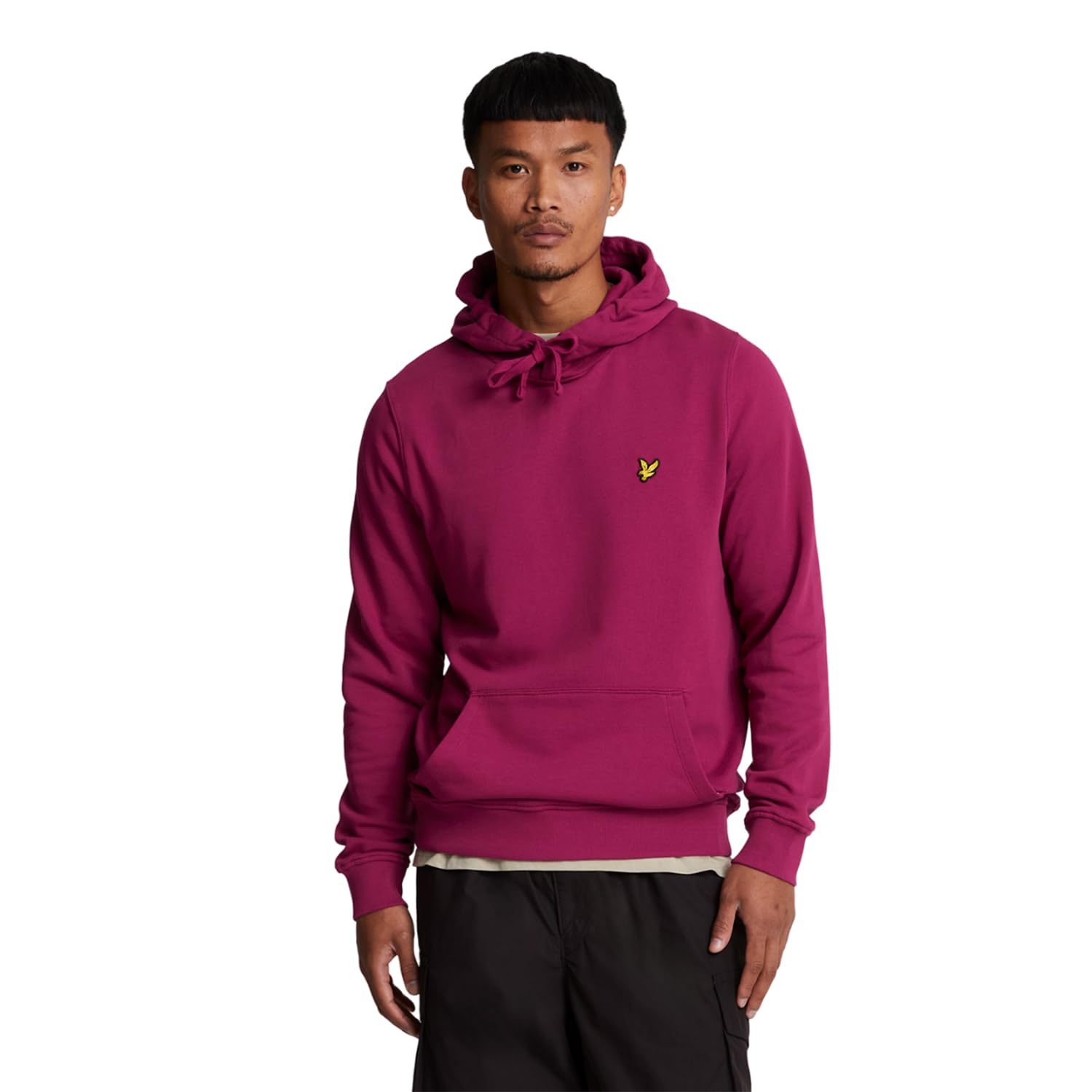 Lyle & Scott Pullover Hoodie Rich Burgundy M