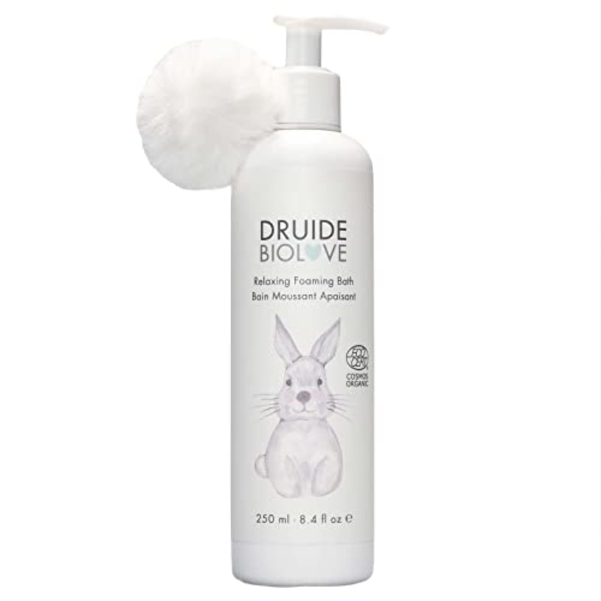 Laboratoires Druide Baby Bubble Bath – Relaxing Foaming Wash for Babies & Kids [250 ml]