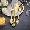 Amazon.com | KEAWELL Luxury 20 Pieces 18/10 Stainless Steel Flatware ...