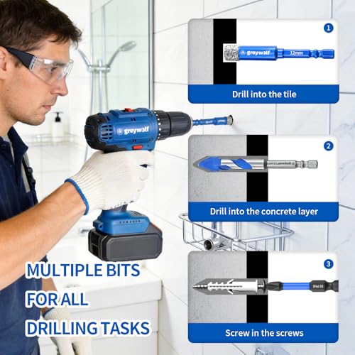 Greywolf Diamond Drill Bit Set