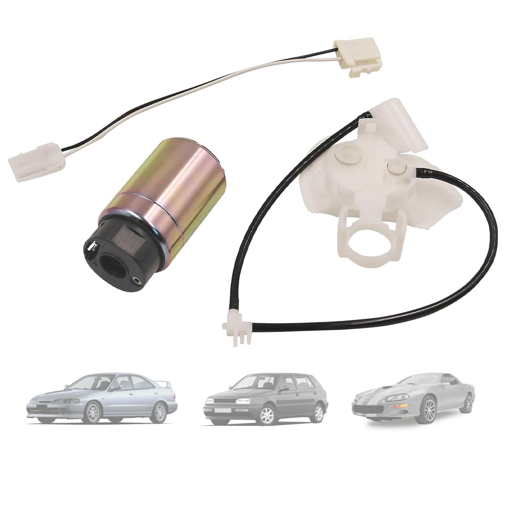 38mm Internal Electric Fuel Pump with Strainer 80LPH 3.0BAR Universal FIT Gasoline Only 12V Hardware