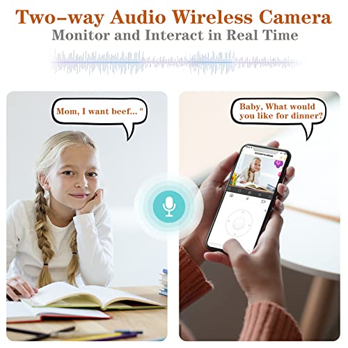 Wifi Light Bulb Camera Wireless 1080P Smart Dome Security Cameras 360 Degree Panoramic Cam Home Surveillance Camera System With Night Vision Motion Detection And Alarm #TOP3