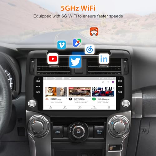Radio para auto Junsun Android 13 pantalla táctil 10.33" miniatura 3