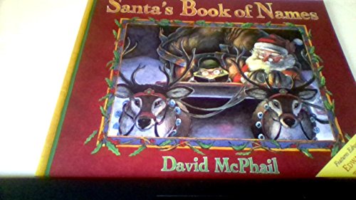 Santa's Book of Names 0316588466 Book Cover